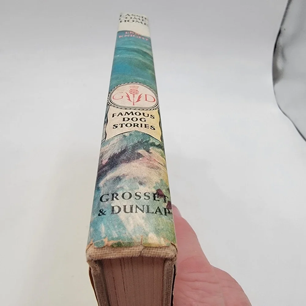 Eric Knight Lassie Come-Home David Grew Wild Dog of‎ Edmonton Hardcover Good Set